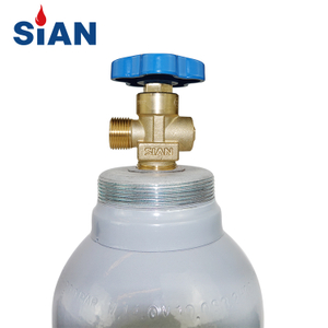 Sian Industrial Gas In-line RPV Medical Oxygen Cylinder Pressão residual Válvula O2