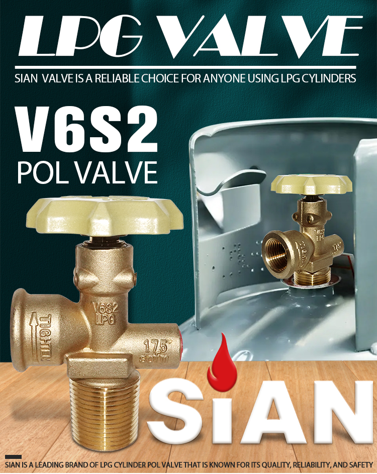 Sian V6S2 LPG Cilindro Pol V&aacute;lvulas (1)