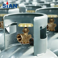 Sian Brass LPG V6S2 Cilindro Pol Válvula Propano Propano Válvulas de controle de gás Fabricante Fabricante