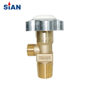 Válvula de cilindro de argônio de gás industrial com certificação TPED China Ningbo Fuhua Valve Factory SiAN Brand