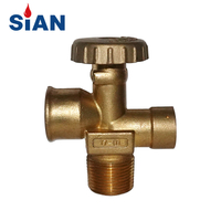 Sian 17bar Segurança de Brass 510U LPG Cilindro México 40 lbs Válvulas Pol