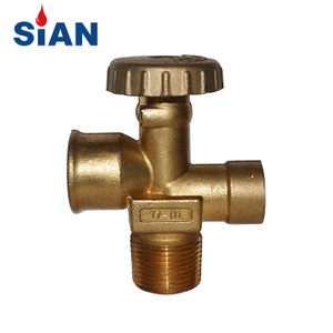 Sian 17bar Segurança de Brass 510U LPG Cilindro México 40 lbs Válvulas Pol