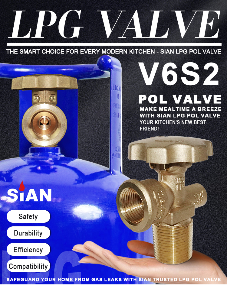 Sian V6 LPG Pol Valve para Philliphines (1)