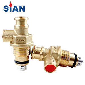 Sian Safety D20 LPG Cilindro composto de válvulas de fechamento automático