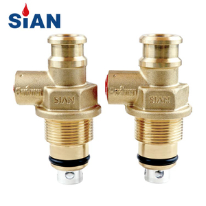 Sian Brass D22 LPG Composite Cilindro Compact Válvulas Compact Fabricante